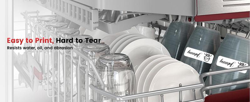 Phomemo A30 Thermal Transfer Ribbon & Label Printer – Bluetooth Portable Label Maker for DIY Gift Wrapping, Decorative Ribbon Printing, Ideal for Holidays, Weddings, Birthdays, Crafts & Small Business, Compatible with Phones & PC