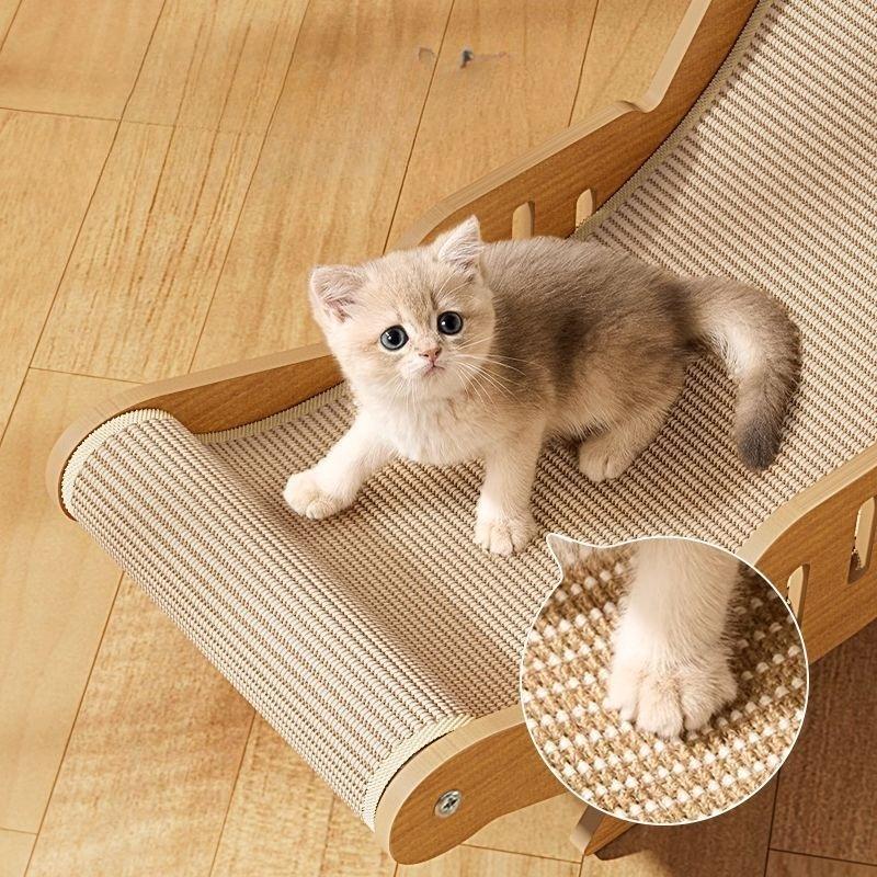 Durable Cat Scratching Post, Sisal Material, Anti-Slip Base, Pet Toy & Bed, Self-Cleaning Kitty Lounge Chair, Ideal Gift for Cats, Sisal Scratching Posts #GLOBAL PICKS