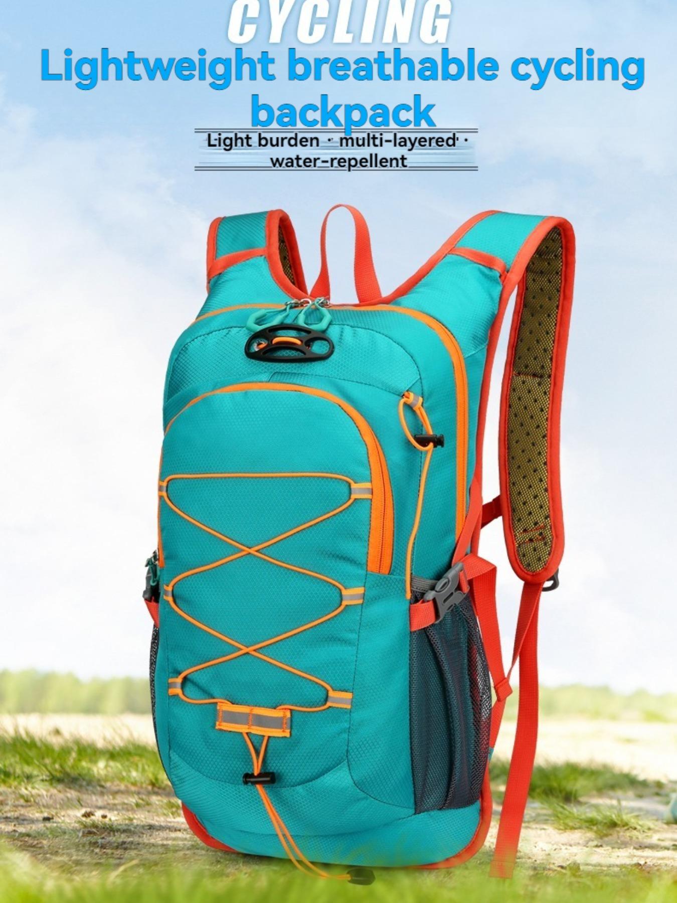 Outdoor Multifunctional Cycling Backpack, Waterproof Durable, Breathable Mesh Back Design, Suitable for Mountain Biking Hiking Running