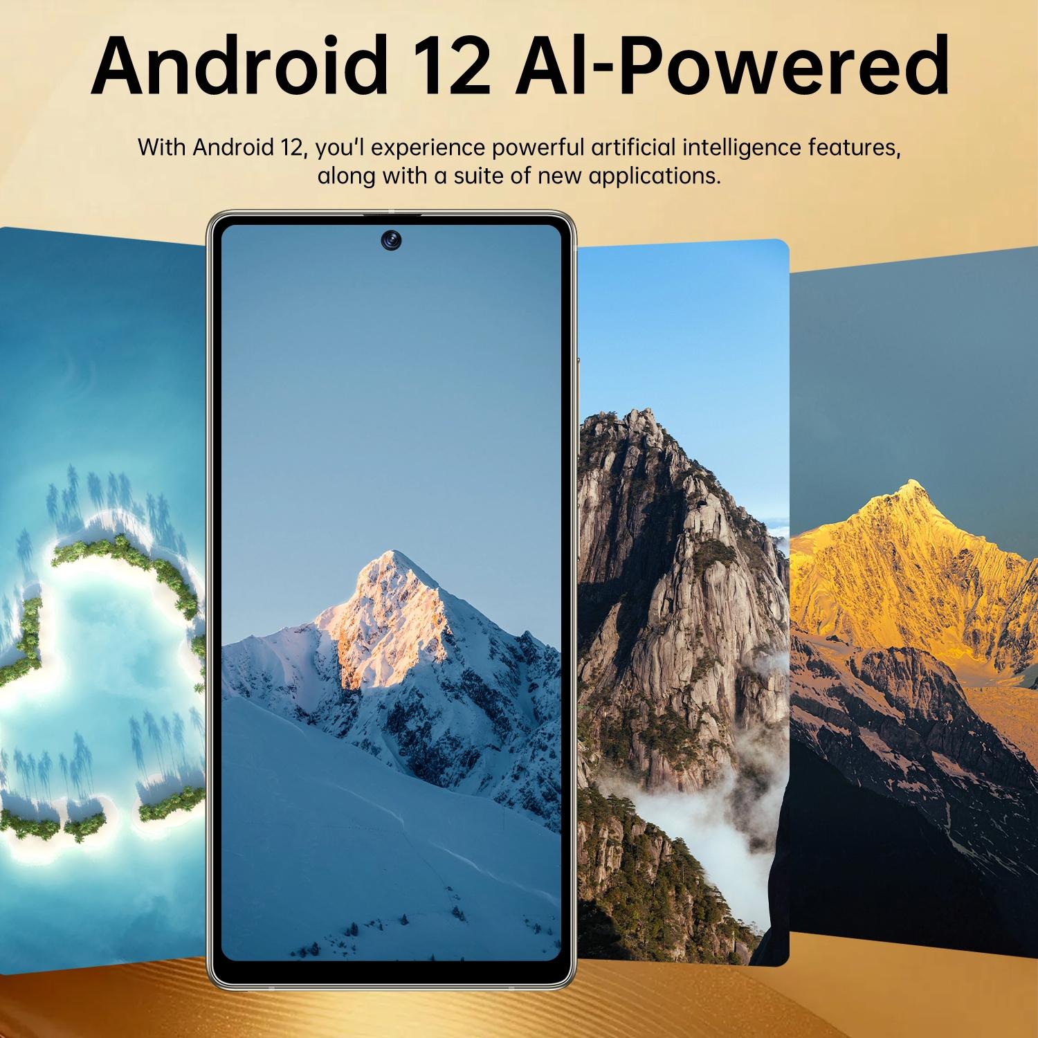 Astarry 25 Ultra Unlocked Android Smartphone with Stylus Pen, Octa-Core Processor, 6.8-Inch Large Screen, 4000mAh Battery and Dual SIM, Android Mobile Phone