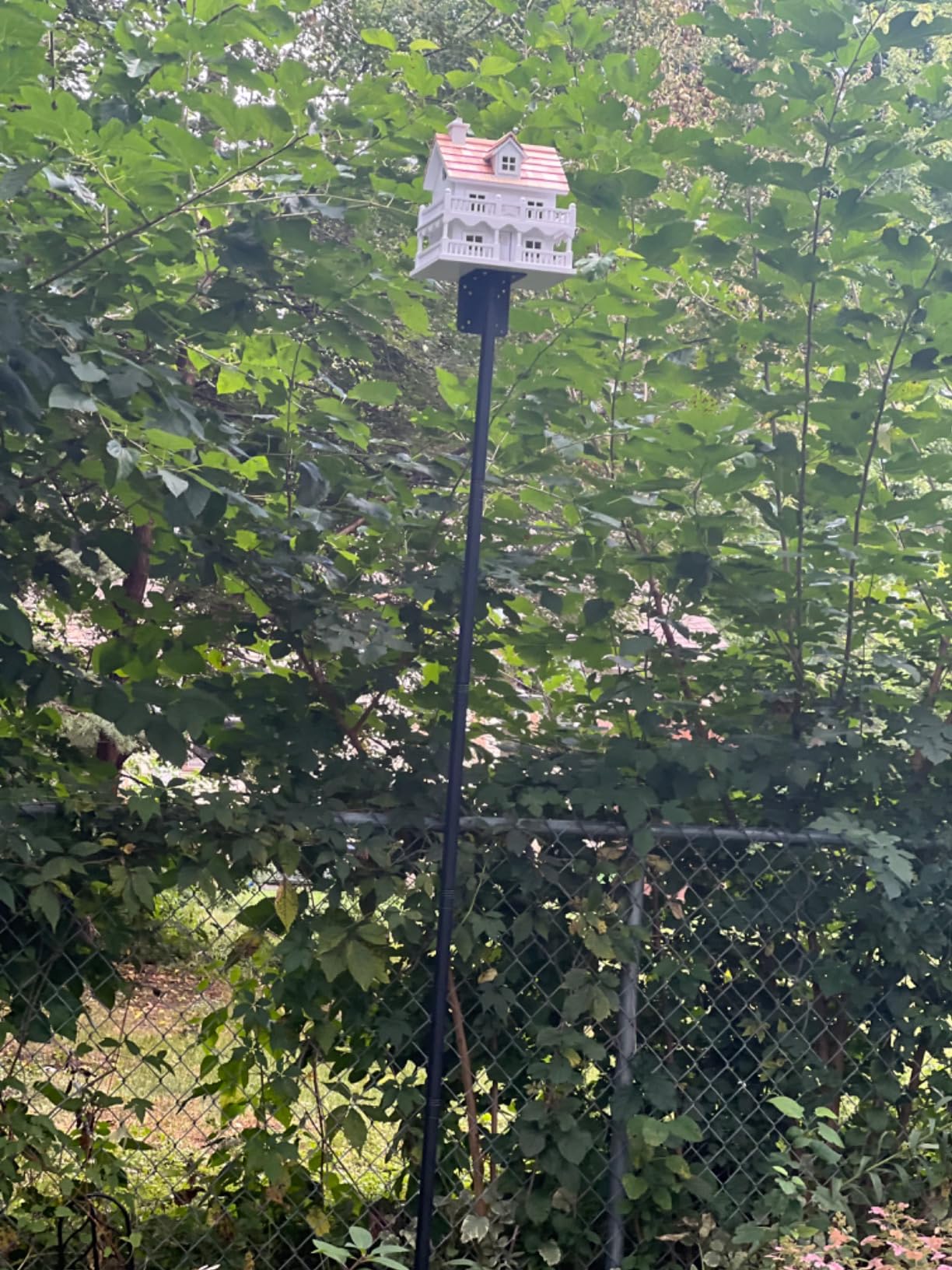 Heavy Duty Bird House Pole -  Adjustable Bird Feeder Stand with Anti-Tip Auger Anchor for Outdoors, Mounts Birdhouse,Smart Camera, Bird Buddy, Bluebird House,Weather Station