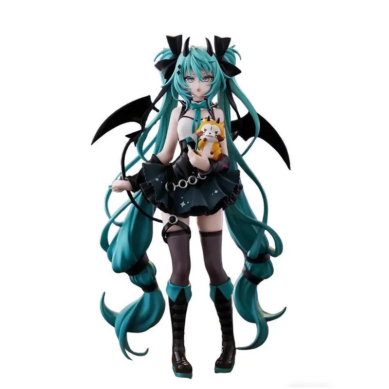 Anime Hatsune Miku 19CM Little Devil Raccoon Action Figure Model Toys ...