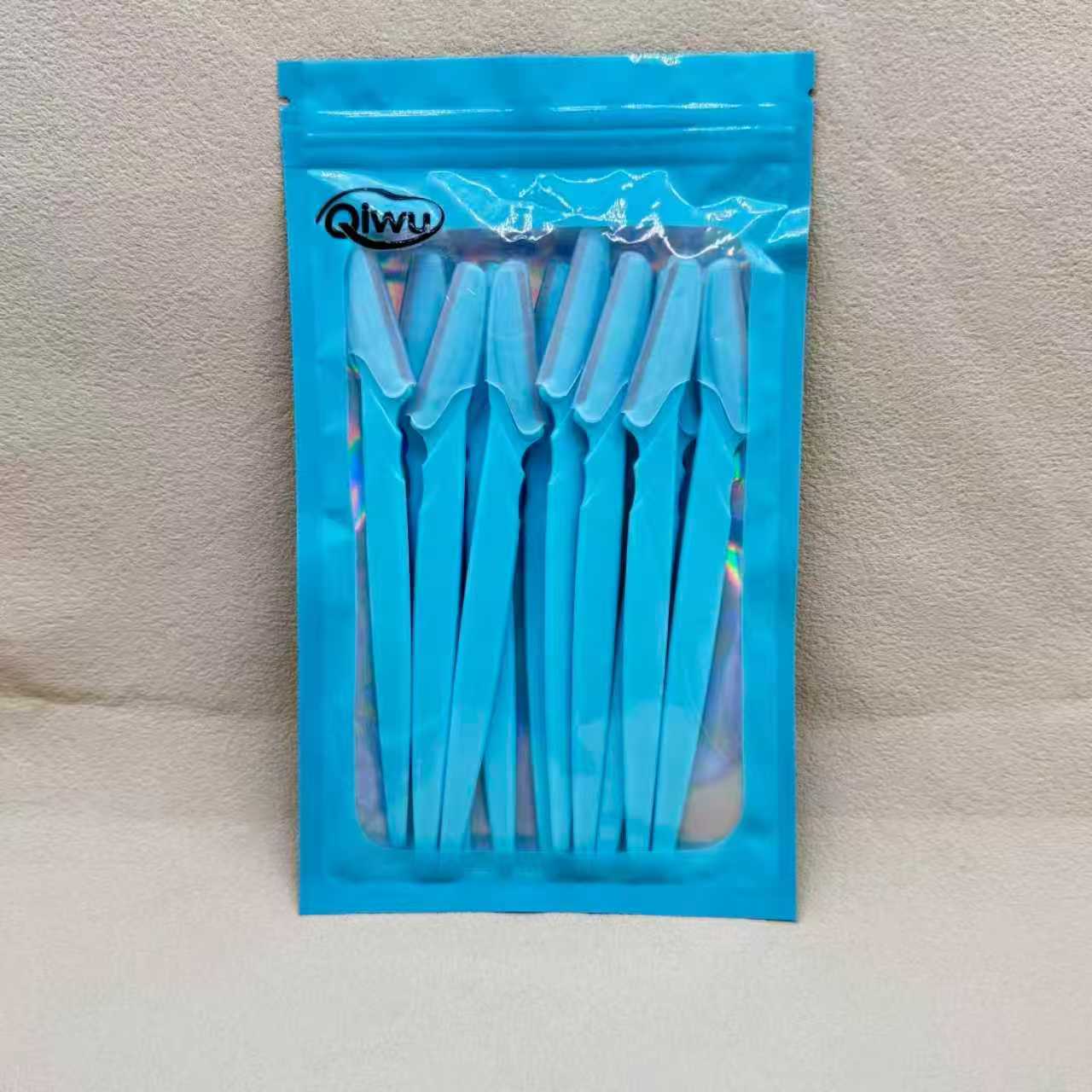 12-Piece Eyebrow Trimmer Set, Safe Packaging with Blade Protection Caps, Portable Facial Hair Removal Tool for Women, Beauty Essentials