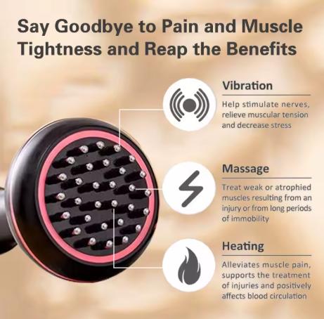 【Valentine's Day Gift】 Electric massage brush - FullBody Abdomen, Leg, Back and Shoulder Massage,USB Charging TPE Muscle Soothing, Portable Electric massage brush, Holiday Gifts for Parents,Home Fitness Tools 16 head massager whole body muscle fascial 【Valentine's Day Gift】 Electric massage brush - FullBody Abdomen, Leg, Back and Shoulder Massage,USB Charging TPE Muscle Soothing, Portable Electric massage brush, Holiday Gifts for Parents,Home Fitness Tools 16 head massager whole body muscle fascial
