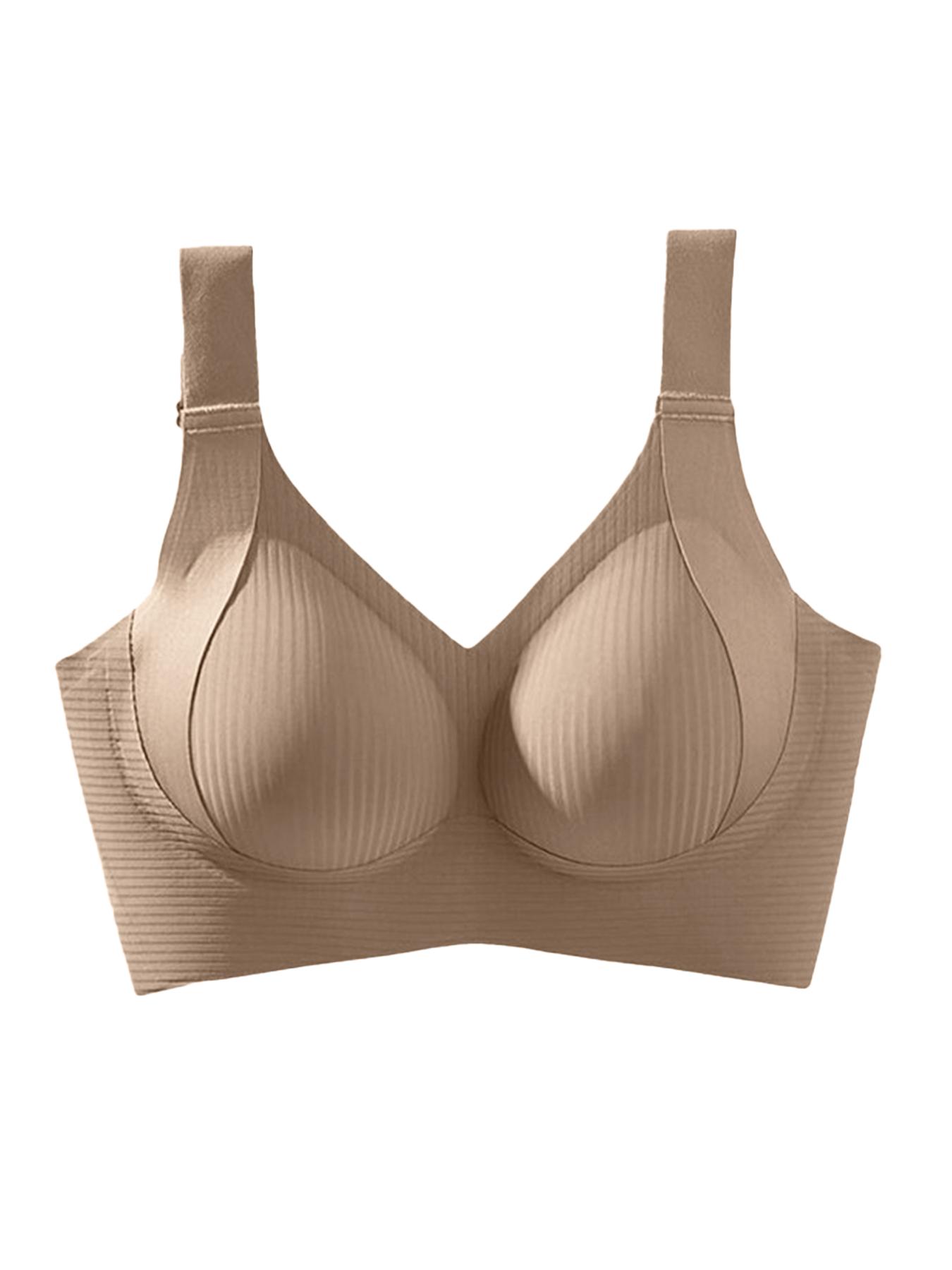 FZ 2/4PCS EssElegance Color Wireless Bras Push Up Bralettes Seamless Bras Full Coverage Bra Women's Wear Comfortable Breathable Cup TikTokShopBacktoSchool