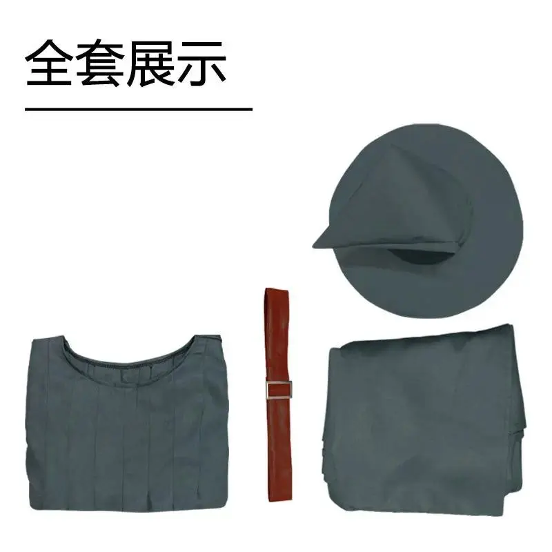 Adult Wizard Robe Gandalf Men Sorcerer Costume Grey Cloak with Wizard Hat Cape The Hobbit Gandalf Wig Halloween Cosplay Suit