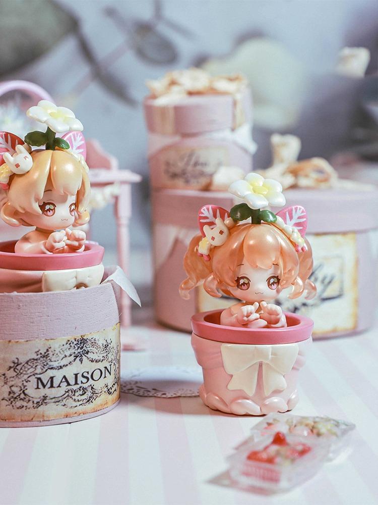 桃蓮玉様✨テーマ‘祈り' ミニチャーム✨ MOMOJI Miracle Garden Series Mystery Box Toy Action Figure Blind