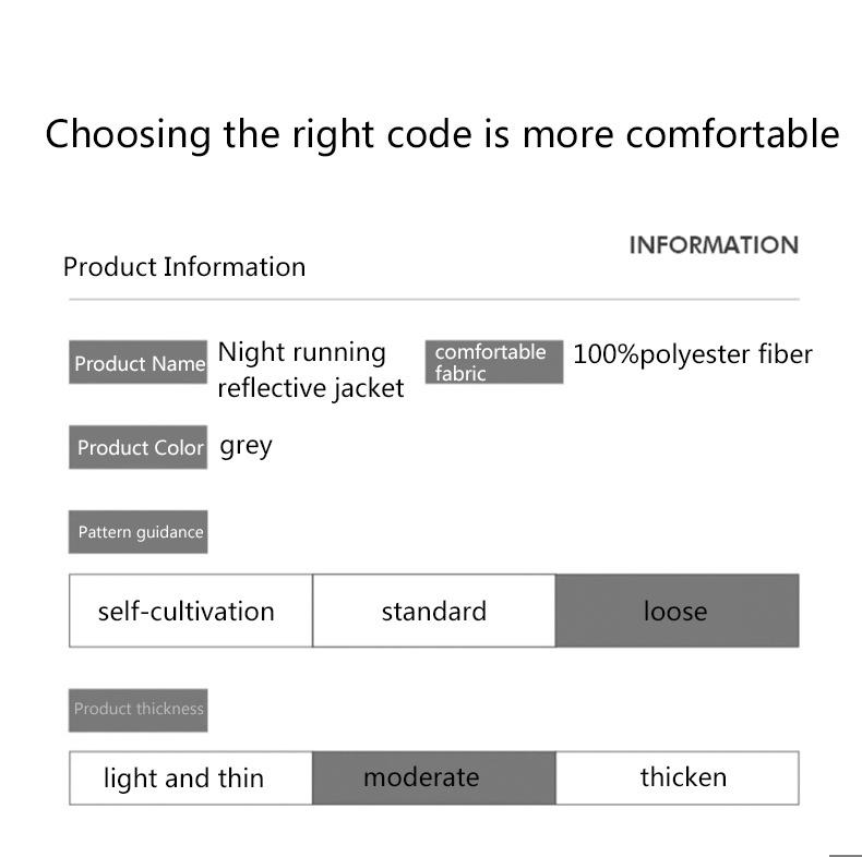 Men's Reflective Motorcycle Jacket, Night Visibility Gear, Windproof & Waterproof Design, Outdoor Sports Casual Wear, Comfortable Fit