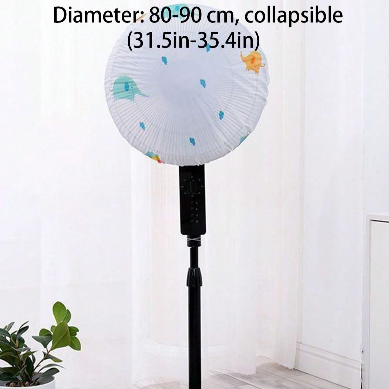 3/1 pcs-Fan Dust Cover Set, High-Strength Pe Material, Stackable Design, Fits Tabletop/floor/hanging Fans, Easy Clean, Standard Size, Home Office Storage