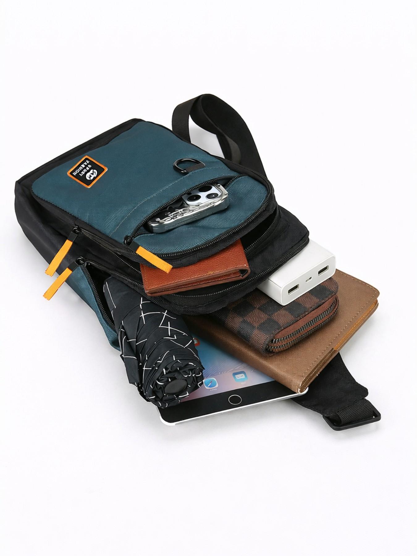 Sling Bag Crossbody Bag Chest Bag, Must-Have Nylon Waterproof Pack, Lightweight Everyday Travel Essential, TikTok Made Me Buy It Sling Bag Crossbody Bag Chest Bag, Must-Have Nylon Waterproof Pack, Lightweight Everyday Travel Essential, TikTok Made Me Buy It