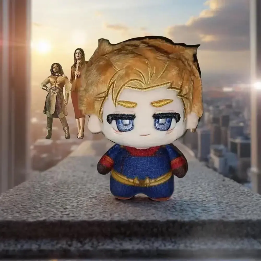 10cm The Homelander Pendant Plusie Doll Funny Superhero The Boys The Deep Stuffed Toy Doll Fans Collect XMAS Present Gift