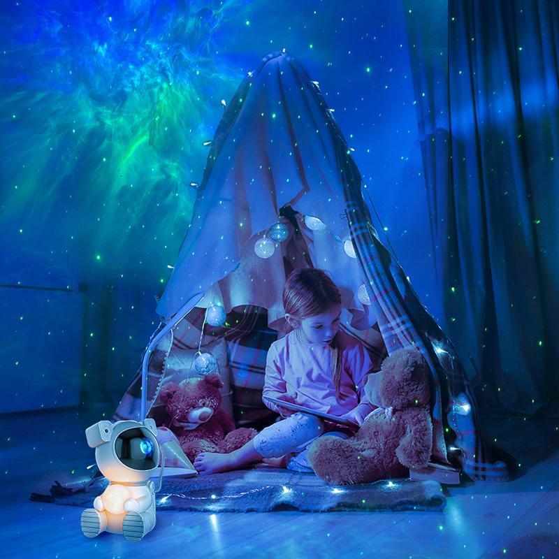 Star Projector，astronaut Galaxy Projector for Bedroom, LED Night Light for Kids Room with Timer and Remote, Room Decor Aesthetic, Home Decor, Gifts for Adults, Teens, Christmas, Birthday Christmas gift
