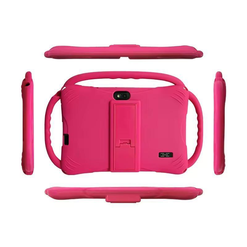 Educational Tablet,7-inch Kids Tablet with Three-Handle Shockproof Case |     Android Learning Tablet for Toddlers |     Parental Control, Dual Camera, WiFi |     Best Gift for Children Eye Protection