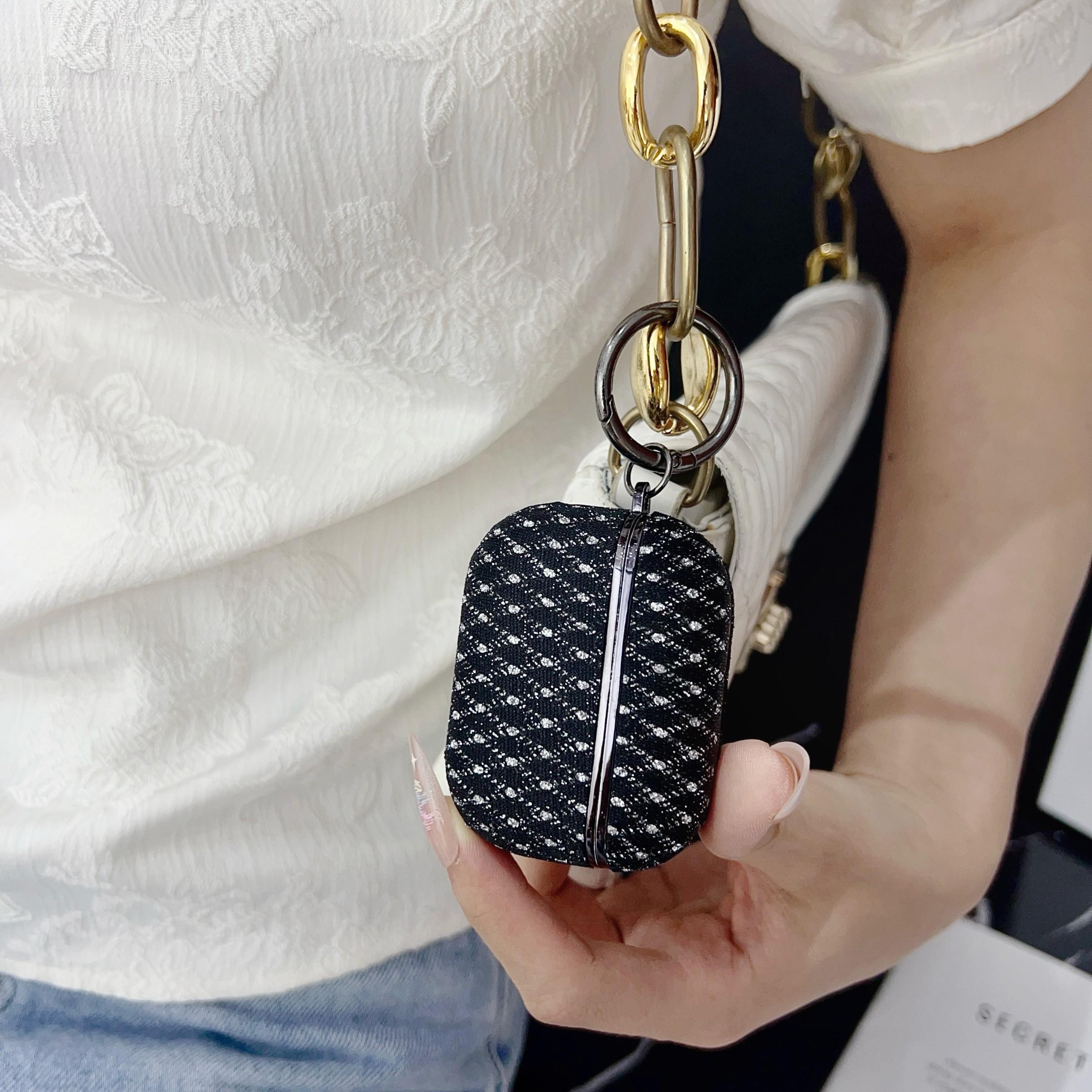 Electroplated Luxury Flash Diamond Earphone Case, Shockproof, Fits AirPods Pro 3/pro/AirPods 1/2/4, Gift Idea