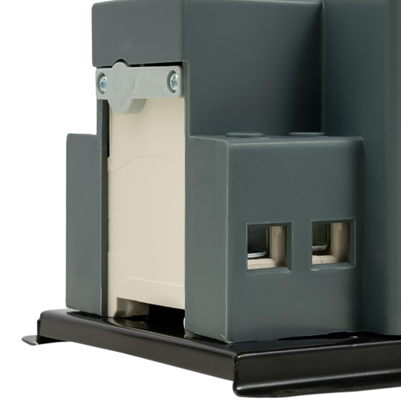 Double Power Automatic Change-over Switch 63A 2-Second Switching CE Certified Manual/Automatic for Home Office Elevator