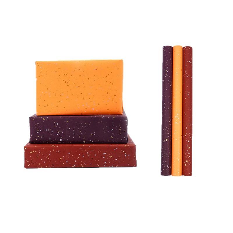 Large Roll Gift Wrap Paper 300cm x 70cm Thick Waterproof for Christmas Gifts Presents Weddings Parties with Ribbon & Tags