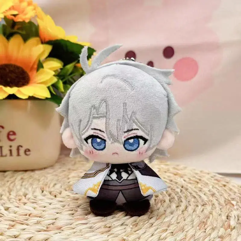 Anime Game 10cm Honkai:Star Rail Mydei Phainon Kawaii Cosplay Mini Cotton Doll Keychain Dango Soft Plushie Toy Figures Fans Gift