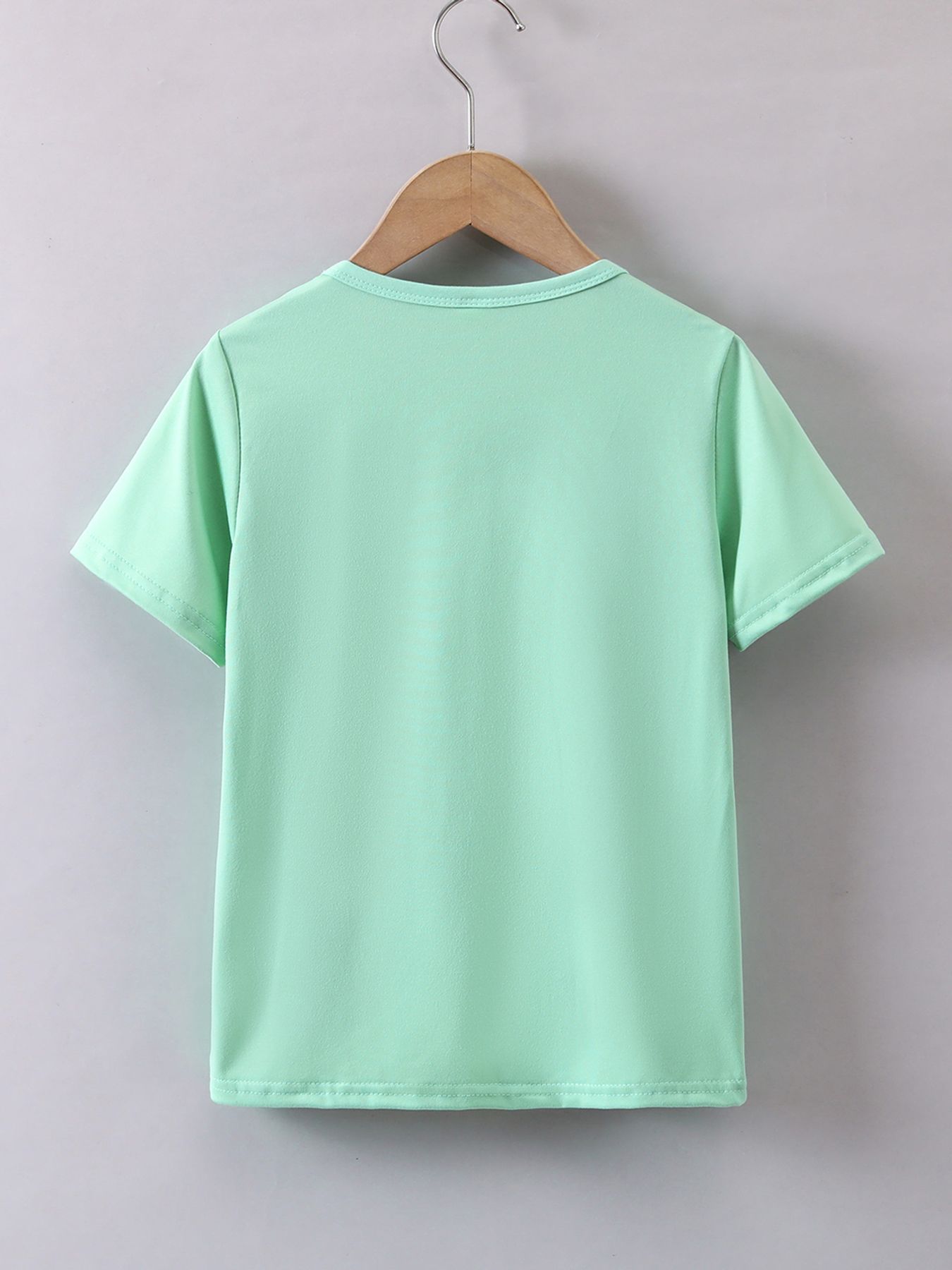 Boys' Summer Breathable & Comfortable "Stick Figure" Cartoon Print (3-12Y) Casual Sports T-Shirt