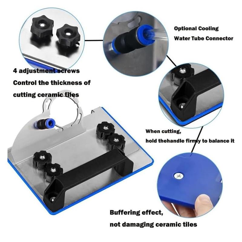 45 Degree Angle Grinder Chamfering Stand, Corner Grinding Machine Base, Fixed Chamfer Cutting Support Attachment, Chamfer Tool