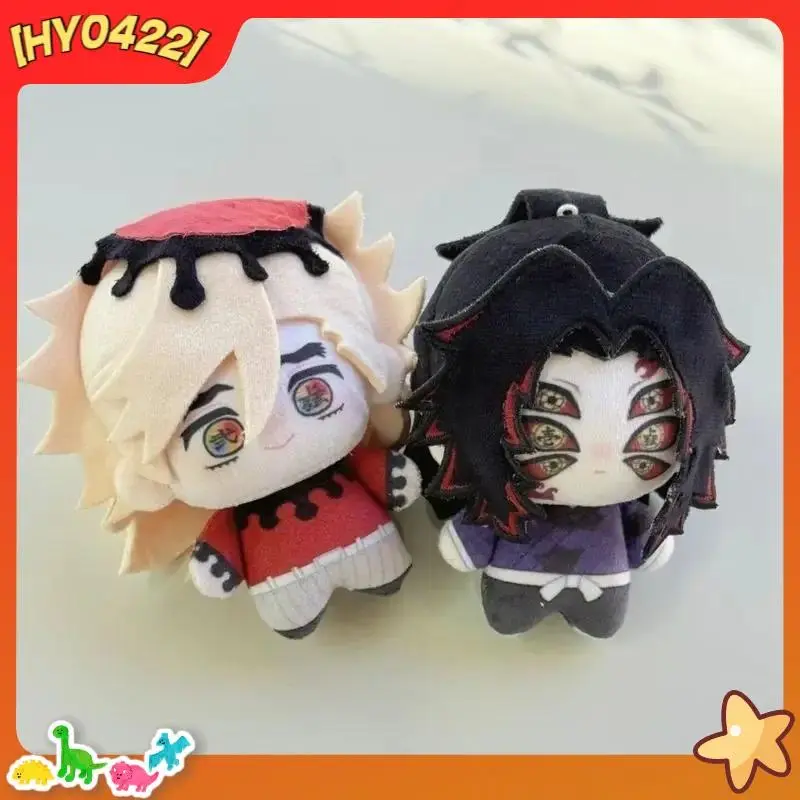 10cm Demon Slayer Tanjiro Kamado Black Butcher Anime Cotton Doll 10cm Collectible Figure Fan Art Hanging Ornament Gift