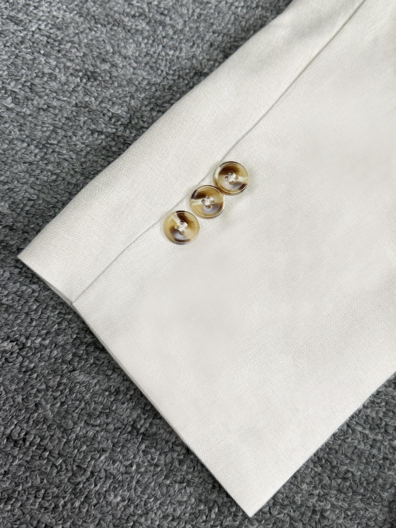 Men's Solid Color Suit Set, Slim Fit Formal Casual Comfy Breathable Business Blazer & Pants for Work Office, Men's Clothing for All Seasons, Menswear