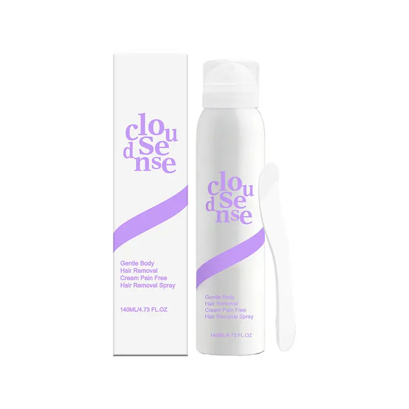 Gentle Hair Removal Spray, Body Cleanser, Portable Easy Operation, Refreshing Skin Care, Full Body Hair Removal Solution