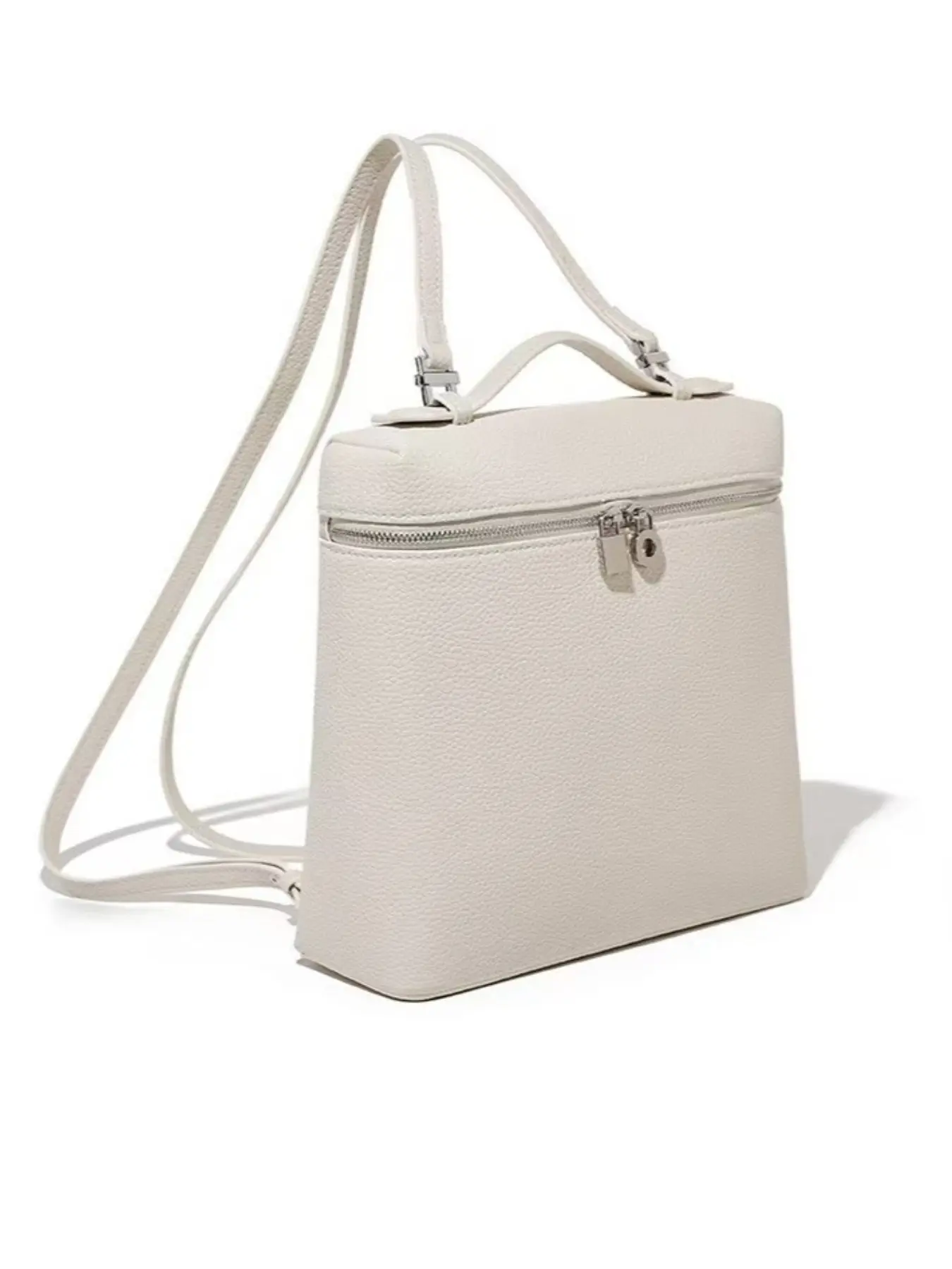 Women's 2026 New Fashion Leather Backpack, High-End Top Grain Cowhide Bag, Perfect for Daily Work Commute, Stylish and Practical