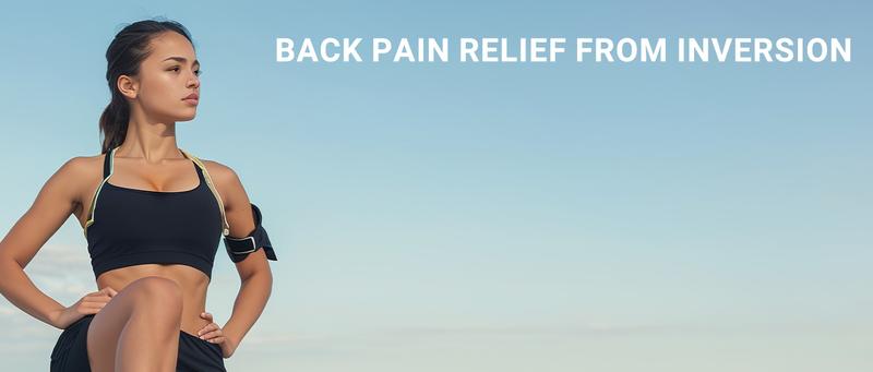 YOLEO Gravity Heavy Duty Inversion Table for Pain Relief Therapy with Headrest & Adjustable Protective Belt Back Stretcher Machine