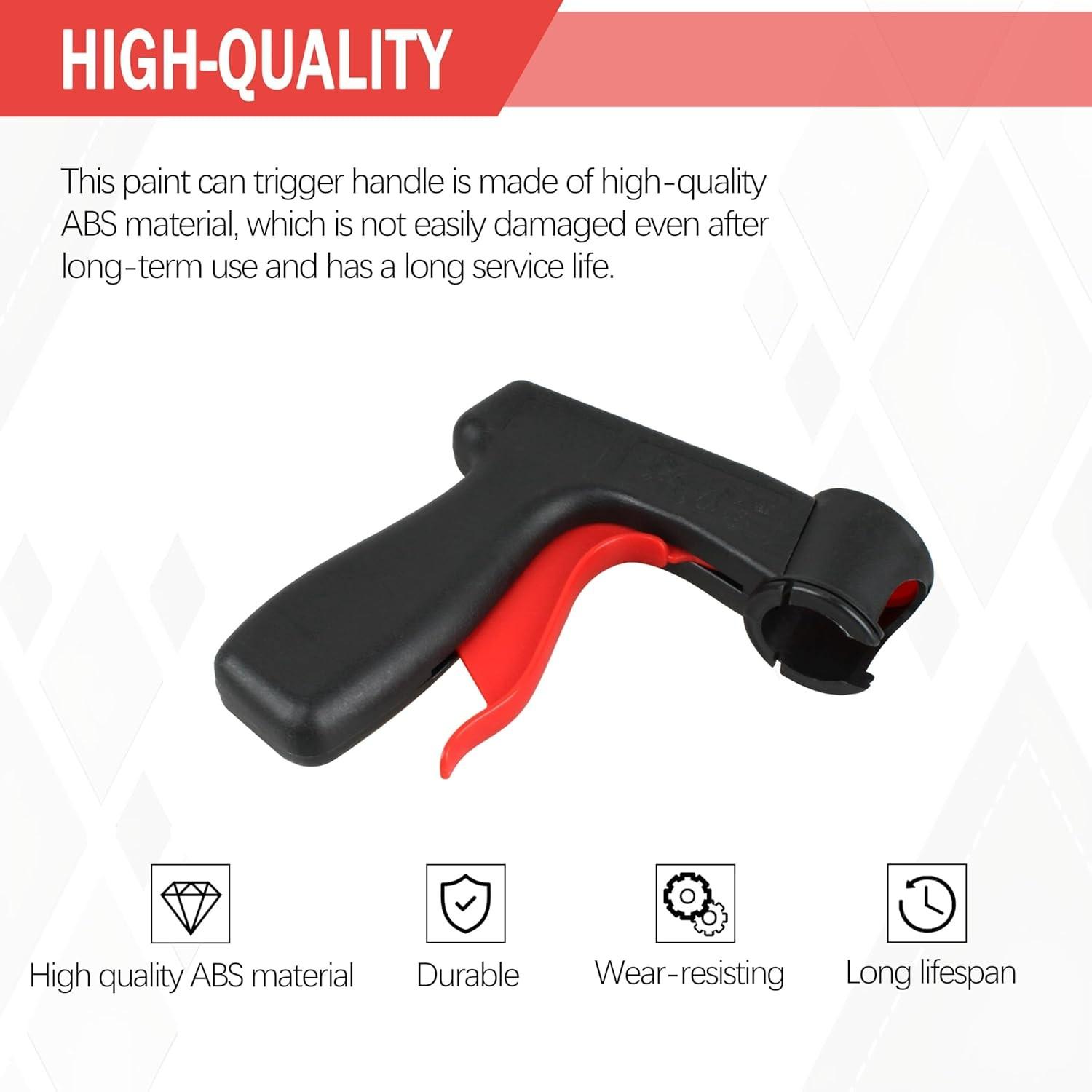 1pcs instant aerosol trigger handles, repeatable, easy to install, compatible with paint adhesives , trigger handle with full grip, body repair paint sprayer, Paint Spraying Tool