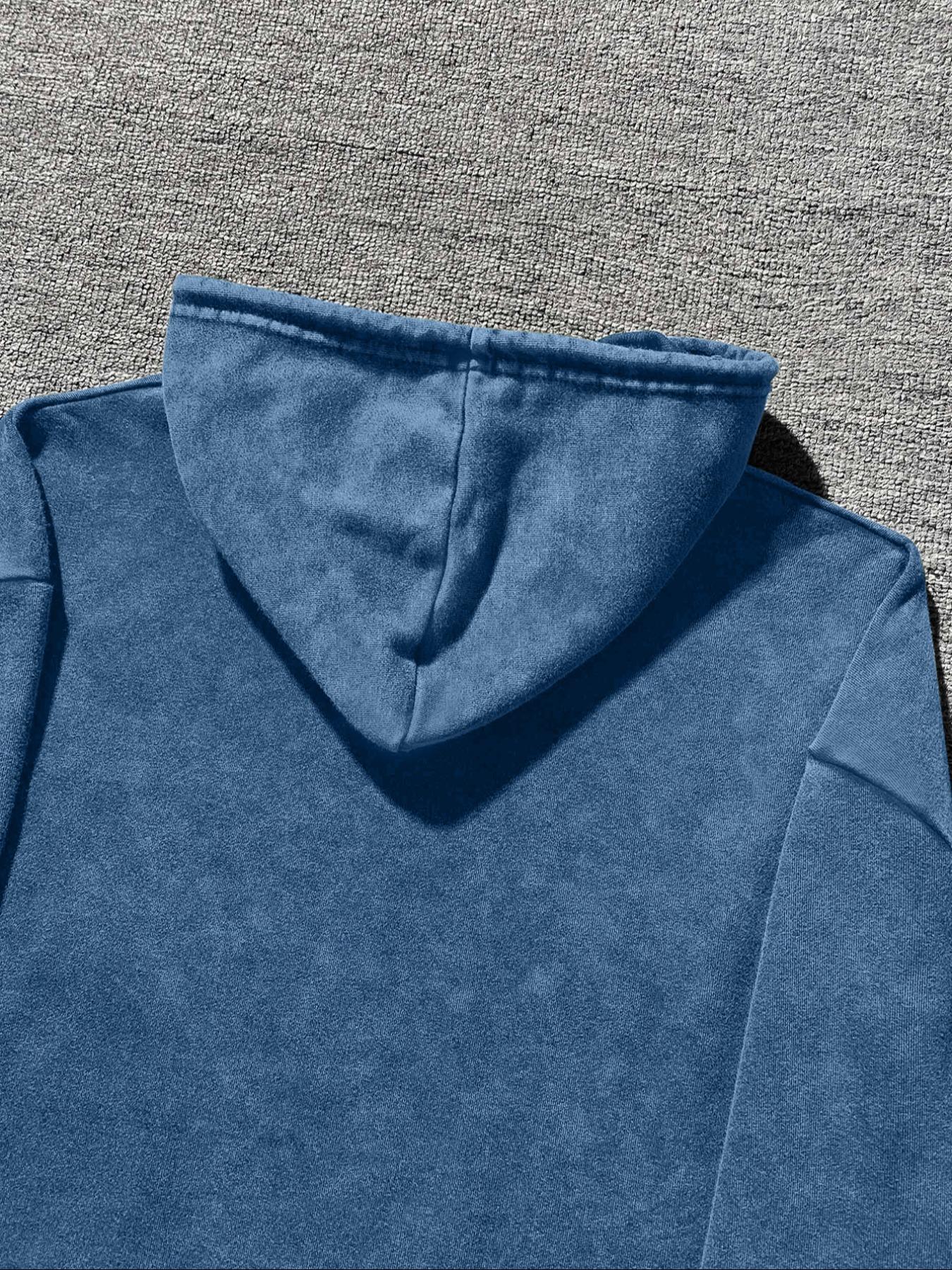 Men's Floral Print Graphic Hoodie, Regular Fit Casual Vintage Fashion Vibe Long Sleeve Hooded Sweatshirt for Daily Holiday Outdoor Wear, Men Clothes for Spring & Fall, Tops