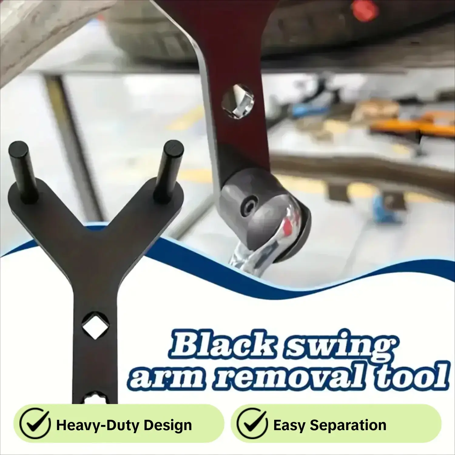 Y-Shape Puller Tool for Car Lower Control Arm & Ball Joint Removal, Suspension System Maintenance, Car Repair Tools, Automotive Repair Tools, Fits Most Cars Trucks Motorcycles