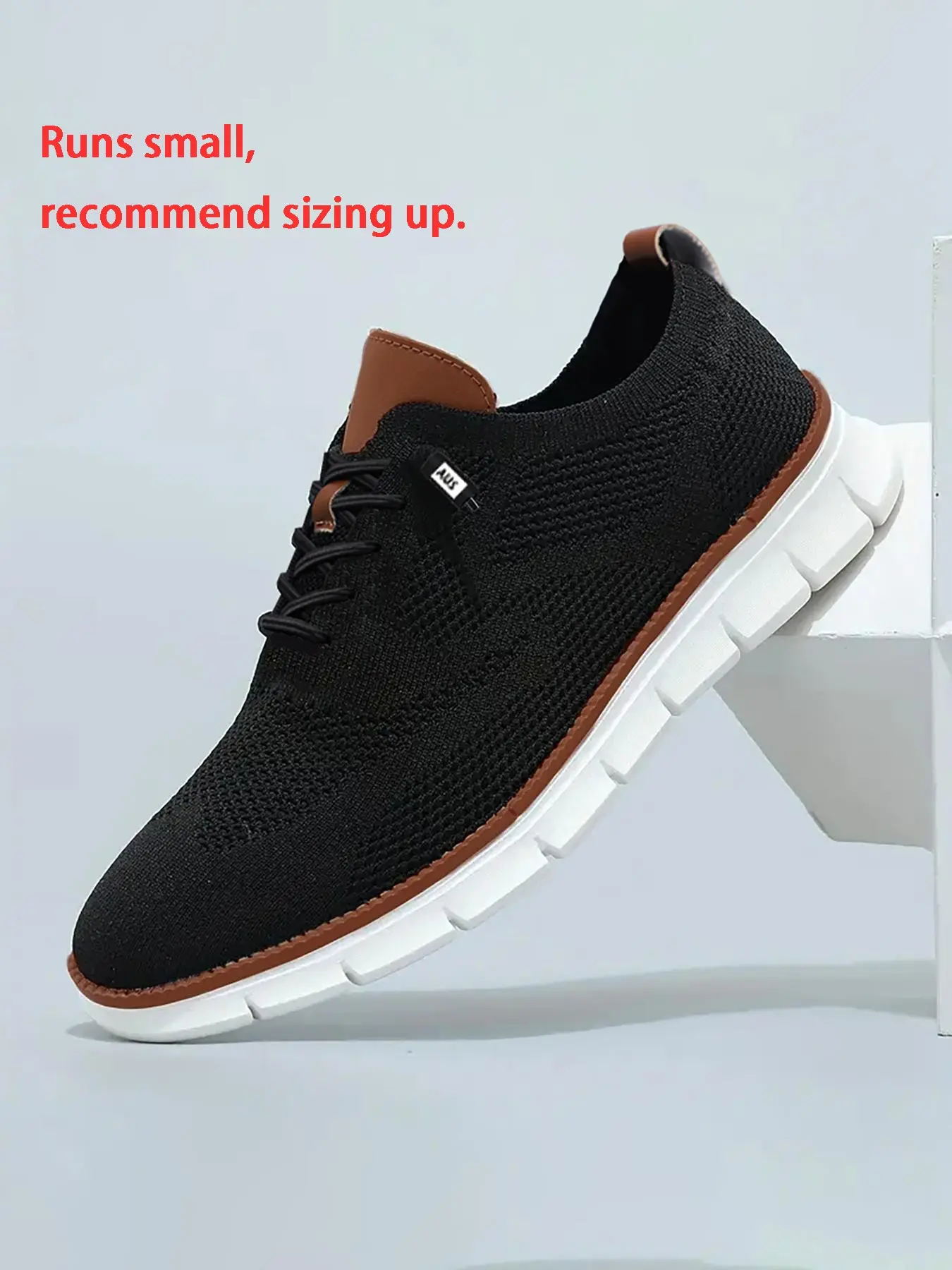 Men's Business Casual Lace Up Low Top Sneakers, Breathable Comfortable Sports Running Shoes, Male All-match Round Toe Shoes for Daily Wear, Fashion Running Sneakers
