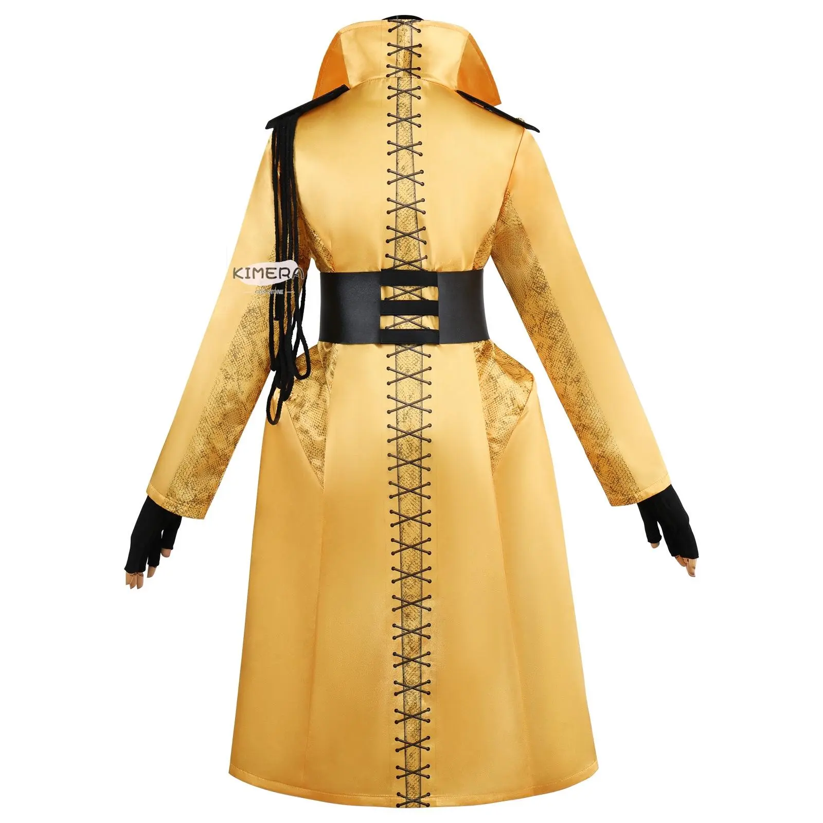 Halloween Hunger Drusilla Drusie Cosplay Costumes Sickle Costumes Game Tv Live Uniforms Yellow Dress Women Suit Outfit Props