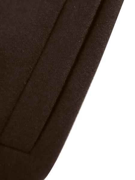 Women's Sexy Double Button Pocket Coat, Casual Fashion Long Sleeve Lapel Jacket, Perfect for Daily Outdoor Streetwear, Autumn & Winter Elegance