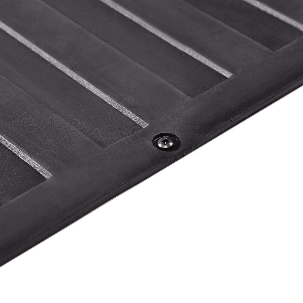 CROSSDESIGN Fit For Pickup Truck Bed Tailgate Mat Cargo Liner Protector Thick Heavy Rubber