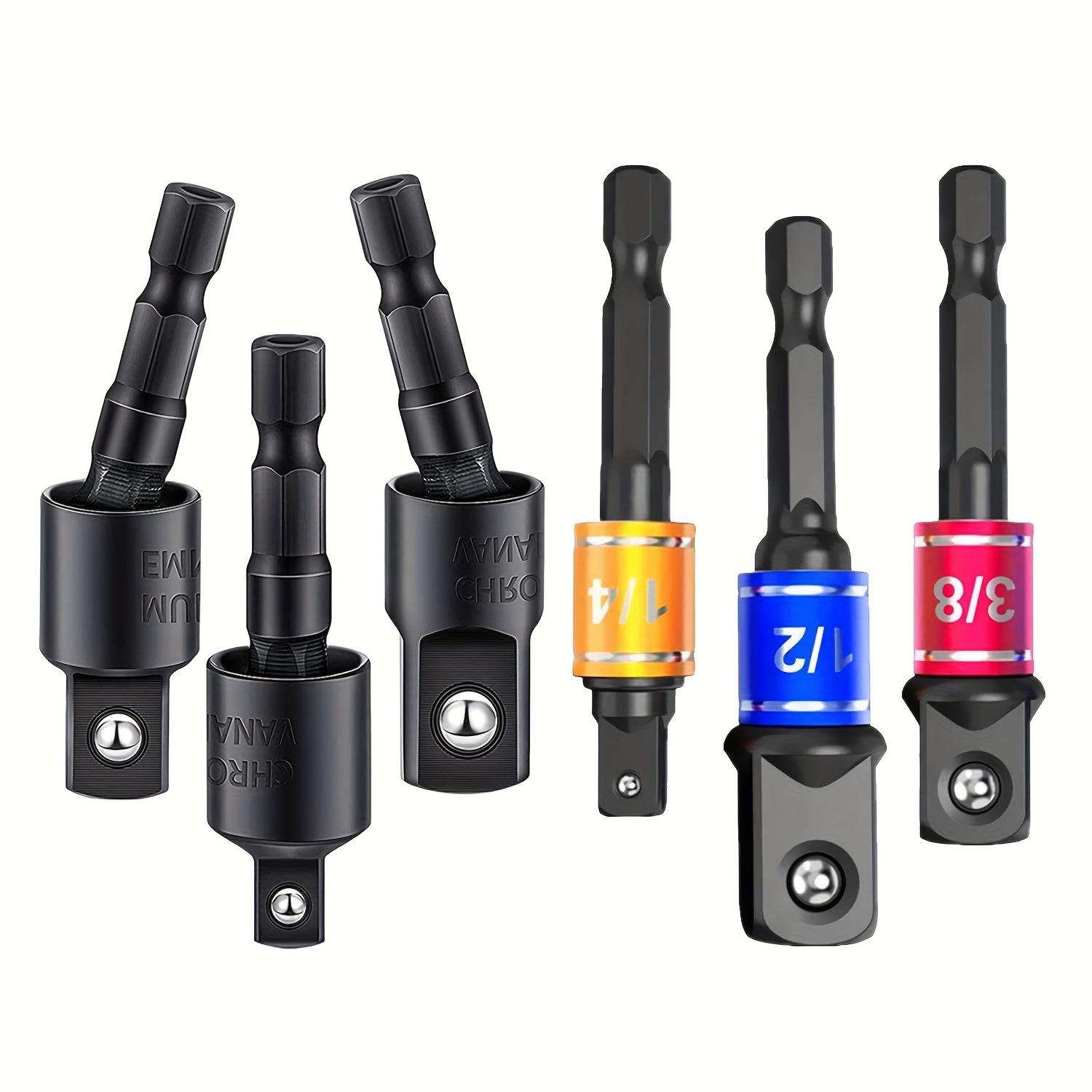 Hexagonal Quick Connector Conversion Head, Combination Pack, Power Tools