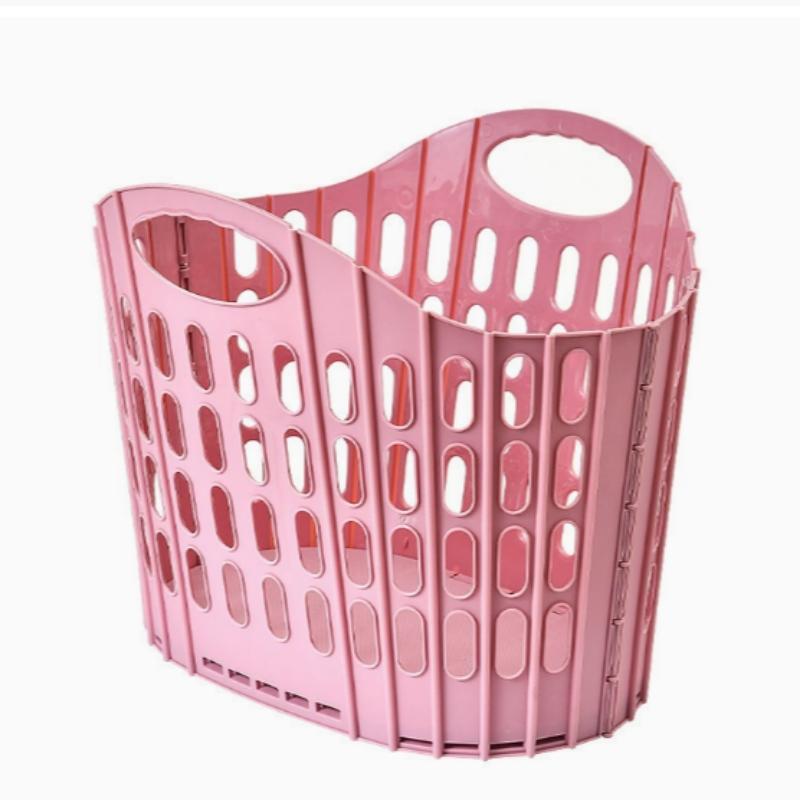 Modern Foldable Laundry Basket, Wall-Mounted Portable Multi-Layer Dirty Clothes Storage Box, Polypropylene Square Laundry Basket for Home Bathroom