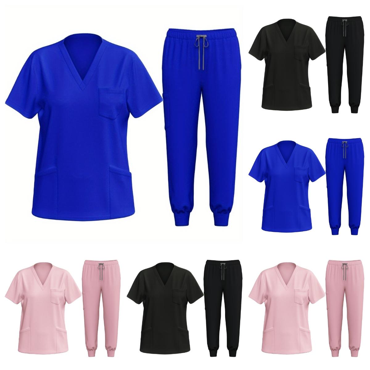 2026 Nursing Center Daily Practical Work Clothes Women's Doctor Hand Washing Beauty Salon Quick Drying Hand Washing Set Pet Hospital Nurse Set