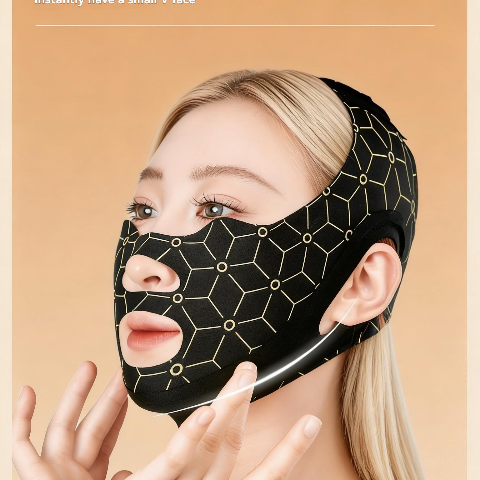High-End Facial Lifting Bandage, Face Shaping Strap, Double Chin Improvement, Lift Mask, Skin Care Accessory