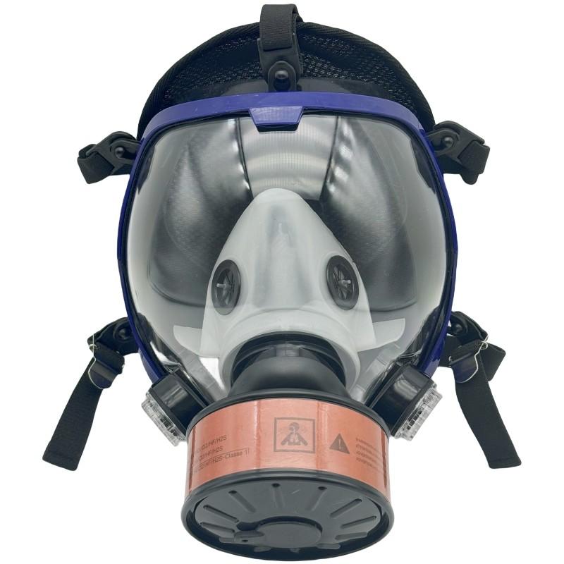 Reusable Anti-Fog Anti-Toxic Full Face Mask with Filter, Gas and Dust Protection, Ideal for Painting, Woodworking, Construction and DIY