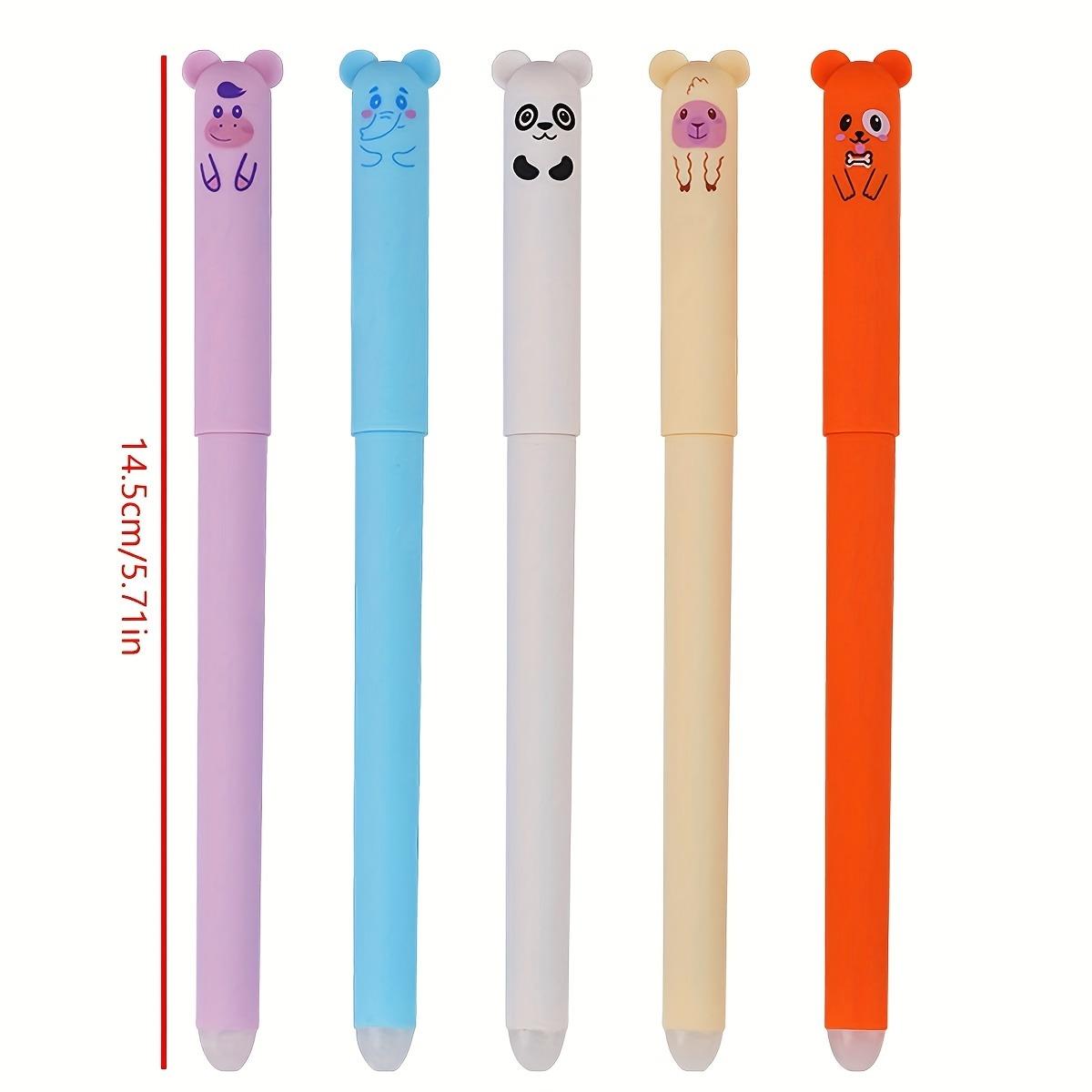 20pcs Erasable Neutral Pens Set, 10 Pens & 10 Refills, 0.35mm Medium Tip, Washable Handle, Office Supplies, Stationery Gift, Back-To-School