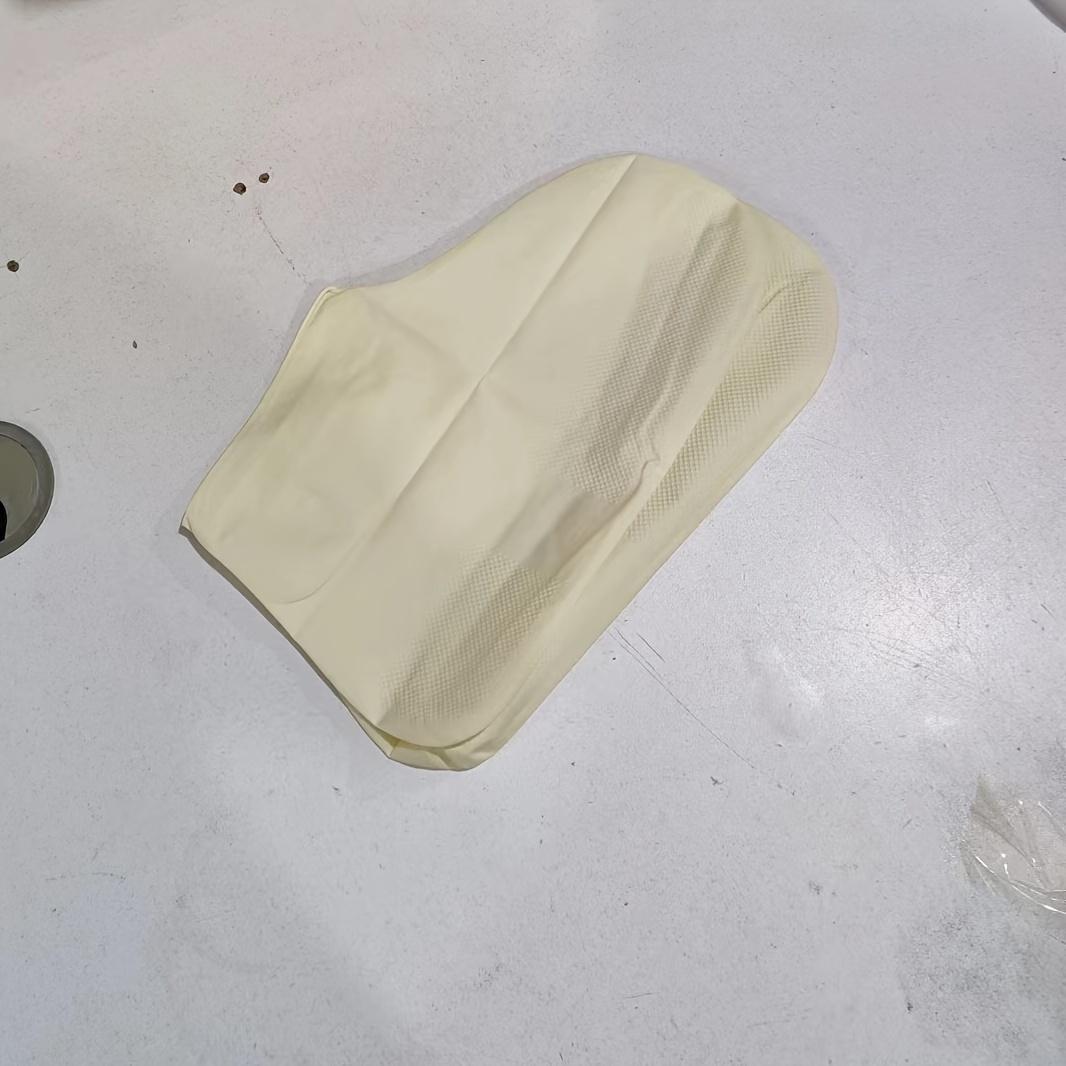 1 Pair High Elasticity Latex Rain Boot Overshoes, Waterproof Reusable Shoe Covers, Non-Slip Outdoor Rainy Day Footwear Protection