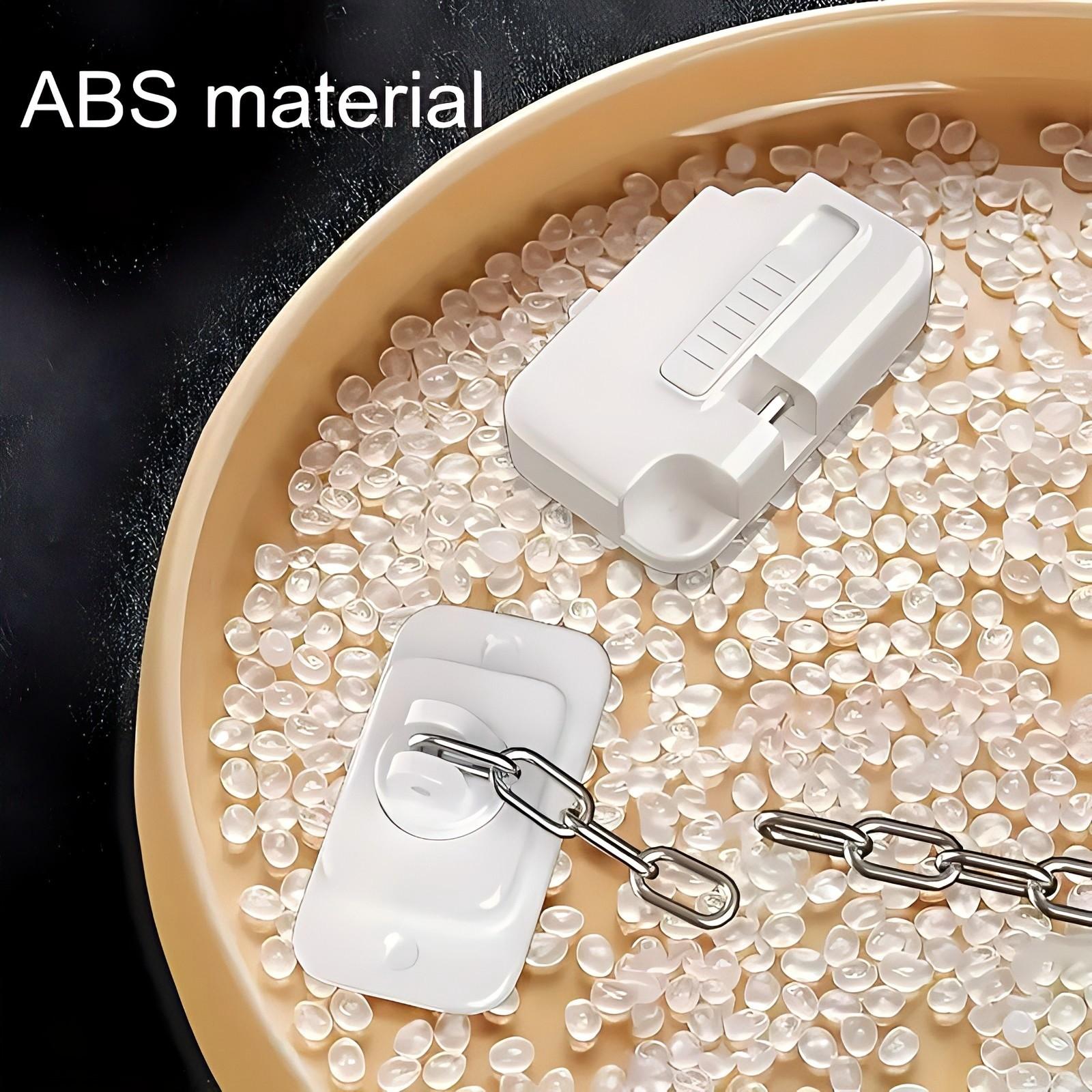 Adjustable Safety Vent Window Lock, Self-Adhesive Window Restrainer, Home Office Hotel Apartment Hardware, Includes Screws