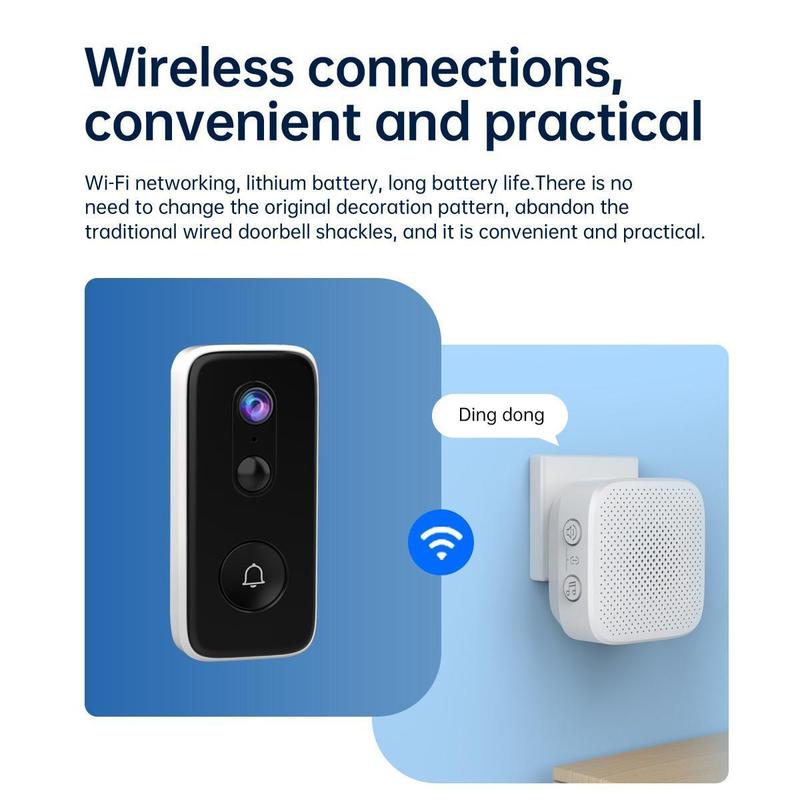 【2026 Flash Sale 】JOOAN Free Cloud Storage 2K Doorbell Camera, 2.4G WiFi Only Smart Wireless Charging Camera, Supports: Human Detection, Motion Detection, Two-Way Audio, Night Vision, Instant Alarm, Indoor And Outdoor Apartment Surveillance Cameras 【2026 Flash Sale 】JOOAN Free Cloud Storage 2K Doorbell Camera, 2.4G WiFi Only Smart Wireless Charging Camera, Supports: Human Detection, Motion Detection, Two-Way Audio, Night Vision, Instant Alarm, Indoor And Outdoor Apartment Surveillance Cameras