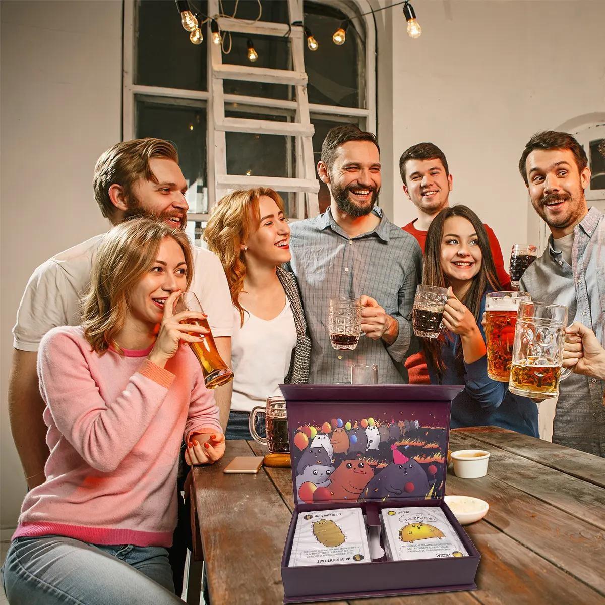 Exploding Kittens Funny Card Game, Multiplayer Party Game, Family Fun, Creative Gift for Birthdays, Holidays, Christmas