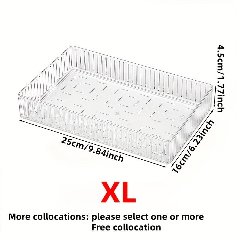 Multi-Drawer Storage Organizer Set, Stackable and Adjustable, for Cosmetics, Office Supplies, Desk Essentials, Home Organization