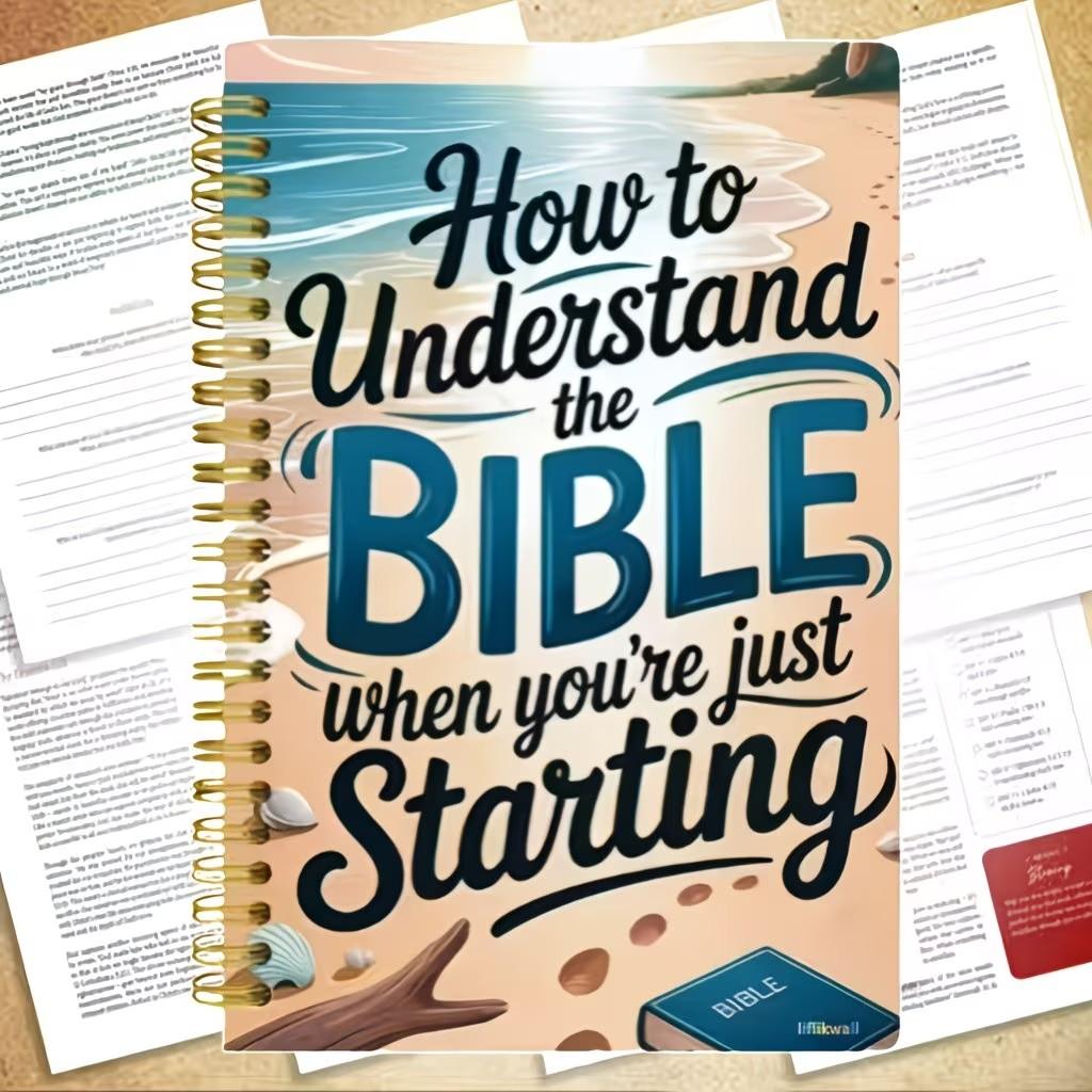 Bible Study Plan Guide, 52-Week Cycle, Size 13.97×21.08cm, Includes Registration, Reading, Prayer & Exploring the Power of the Bible