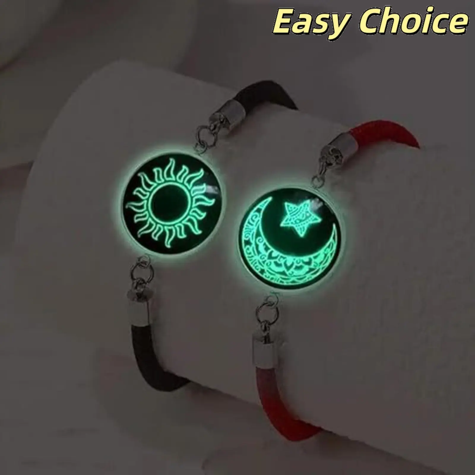 Cute Couple Bracelet Set, Premium Alloy Base Hand‑Woven Braided Wrist Rope, High‑End Versatile Fashion Hand Jewelry for Anniversary, Dating & Daily Outfit Matching