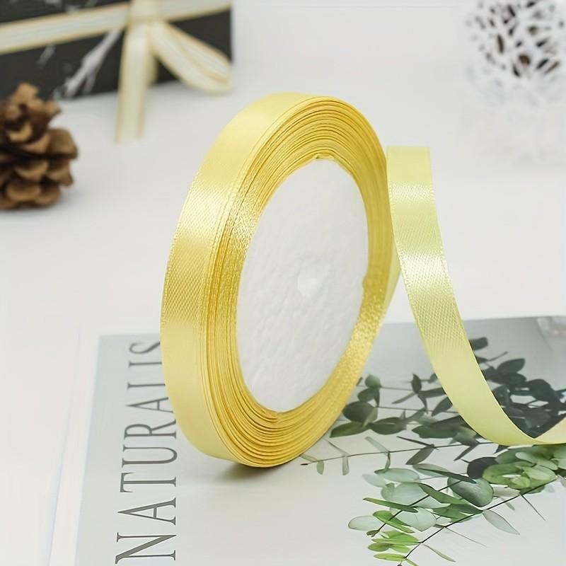 1cm Satin Ribbon Bow DIY Craft Material, Wedding Gift Packaging Supplies, Valentine Christmas Decoration, Party Home Decor Accessories