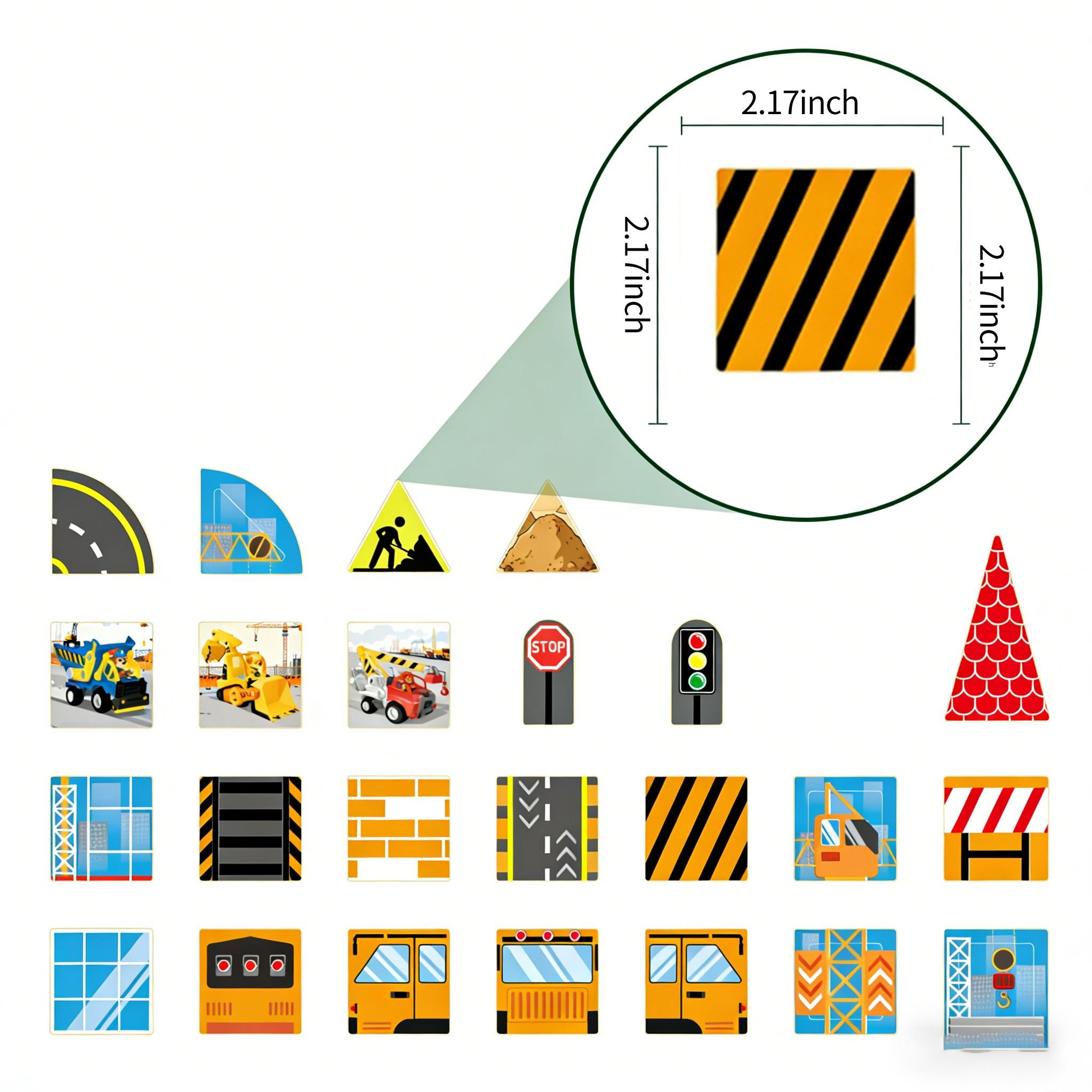 48pcs/52pcs Magnetic Tiles, Animal Farm Building Blocks, Stem Educational Toy, Creative Puzzle Board, Birthday Gift for Kids Ages 3-12